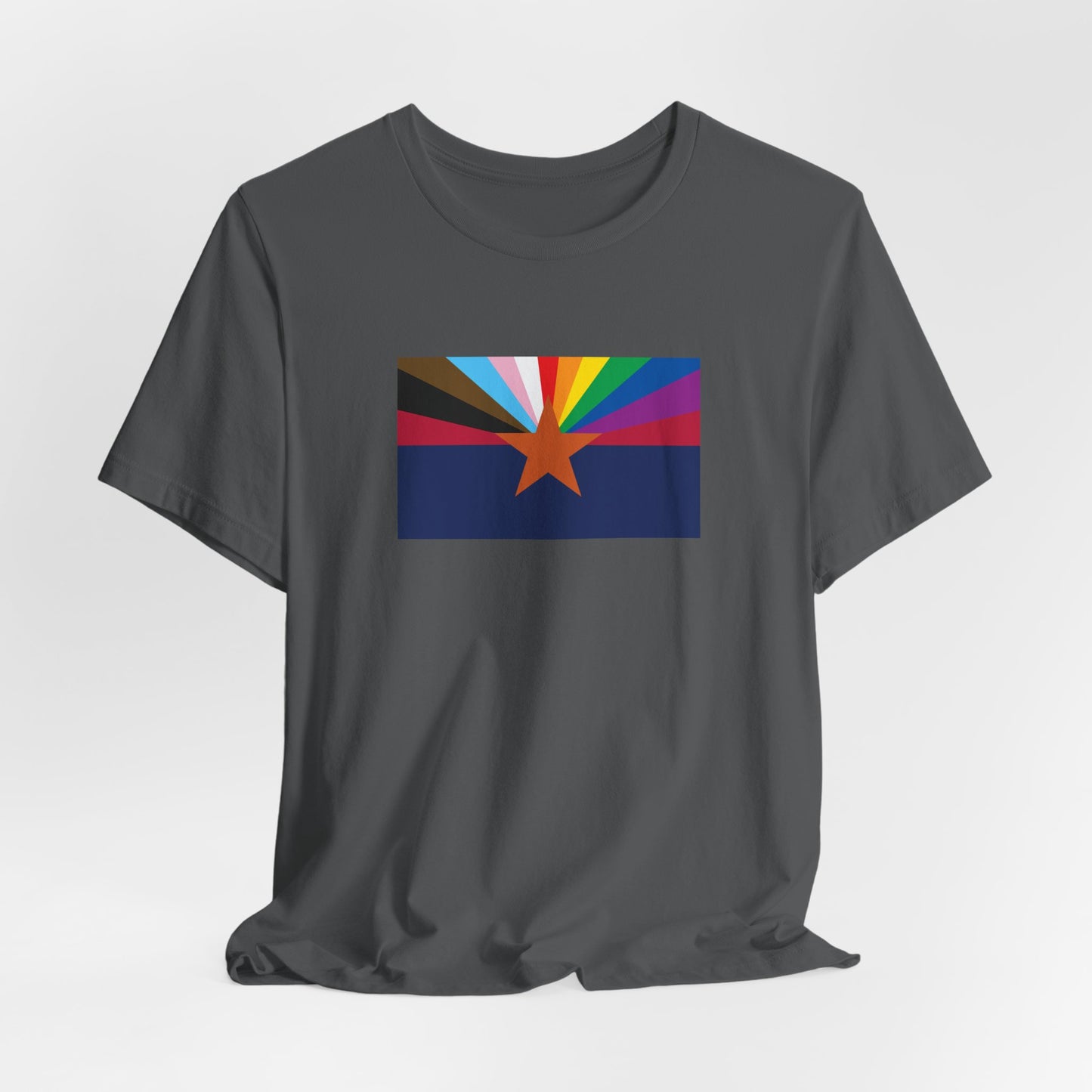 Arizona Rainbow Pride Flag T-shirt, Several Color Options