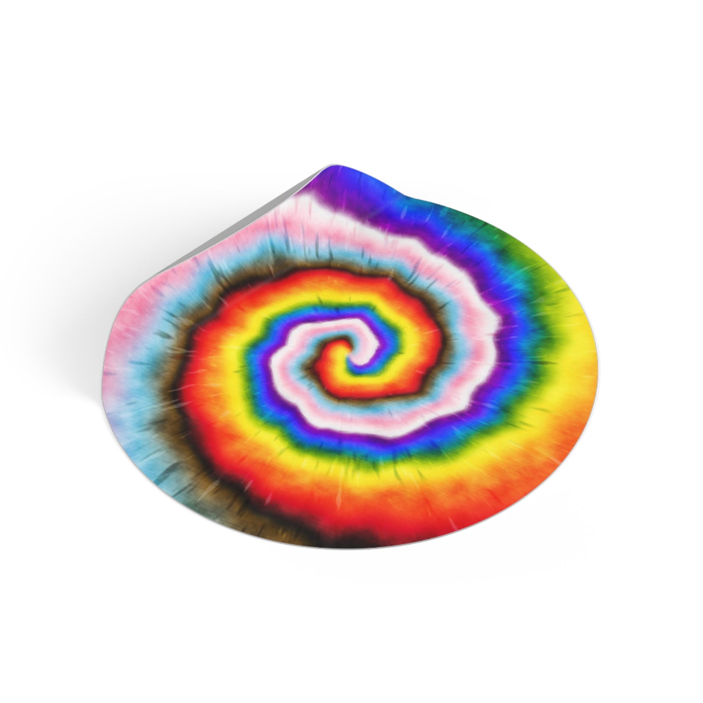 Progress Pride Tie-Dye Vinyl Sticker