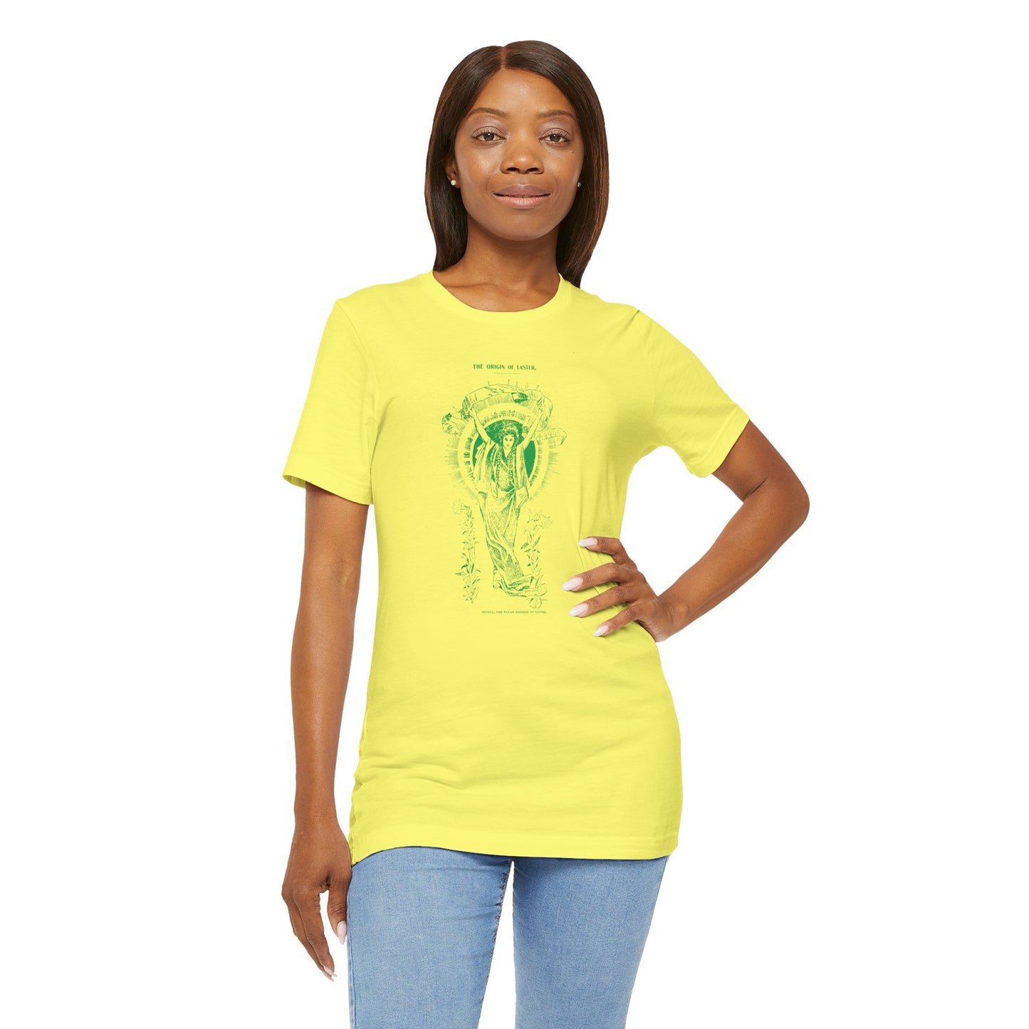 The Origin of Easter: Ostara, Victorian design T-shirt, Several Color Options