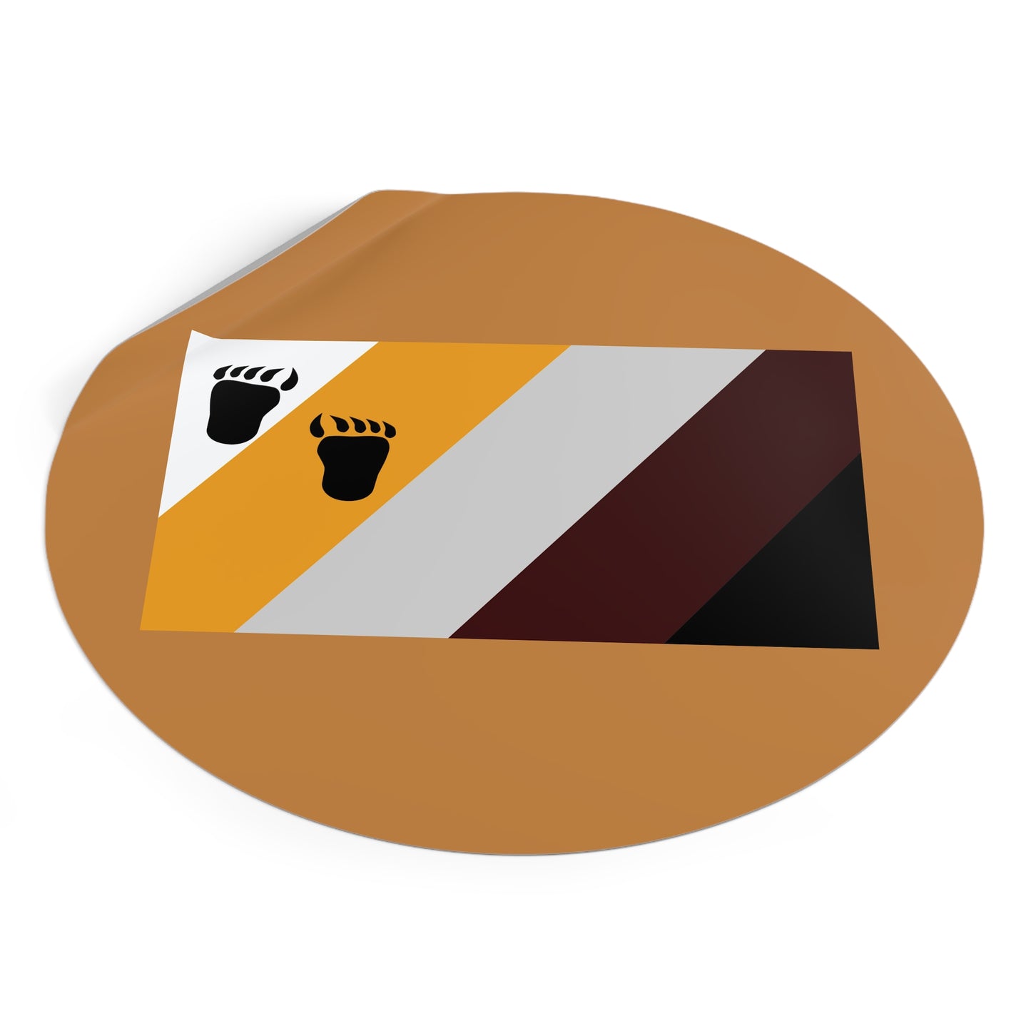 Bear Pride Flag 1992 Vinyl Sticker
