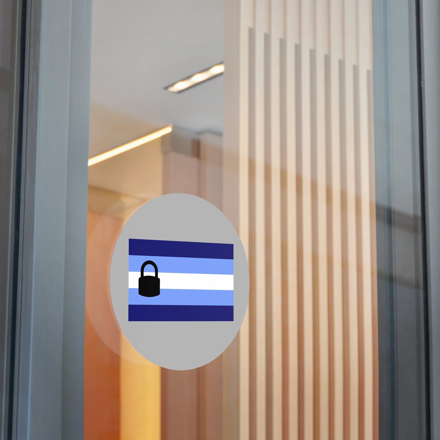 Chastity Pride/TeamLocked Pride Flag Vinyl Sticker