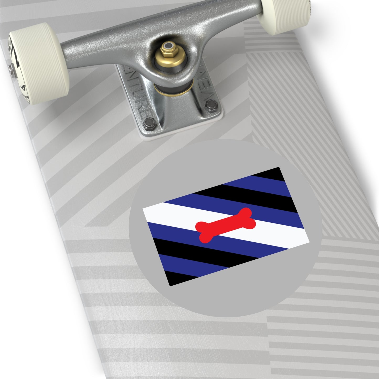 Puppy Pride Flag Vinyl Sticker