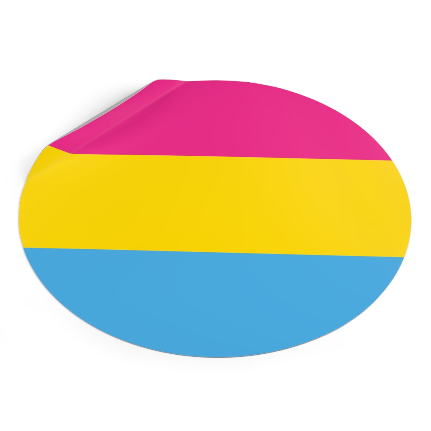 Pansexual Pride Flag Vinyl Stickers