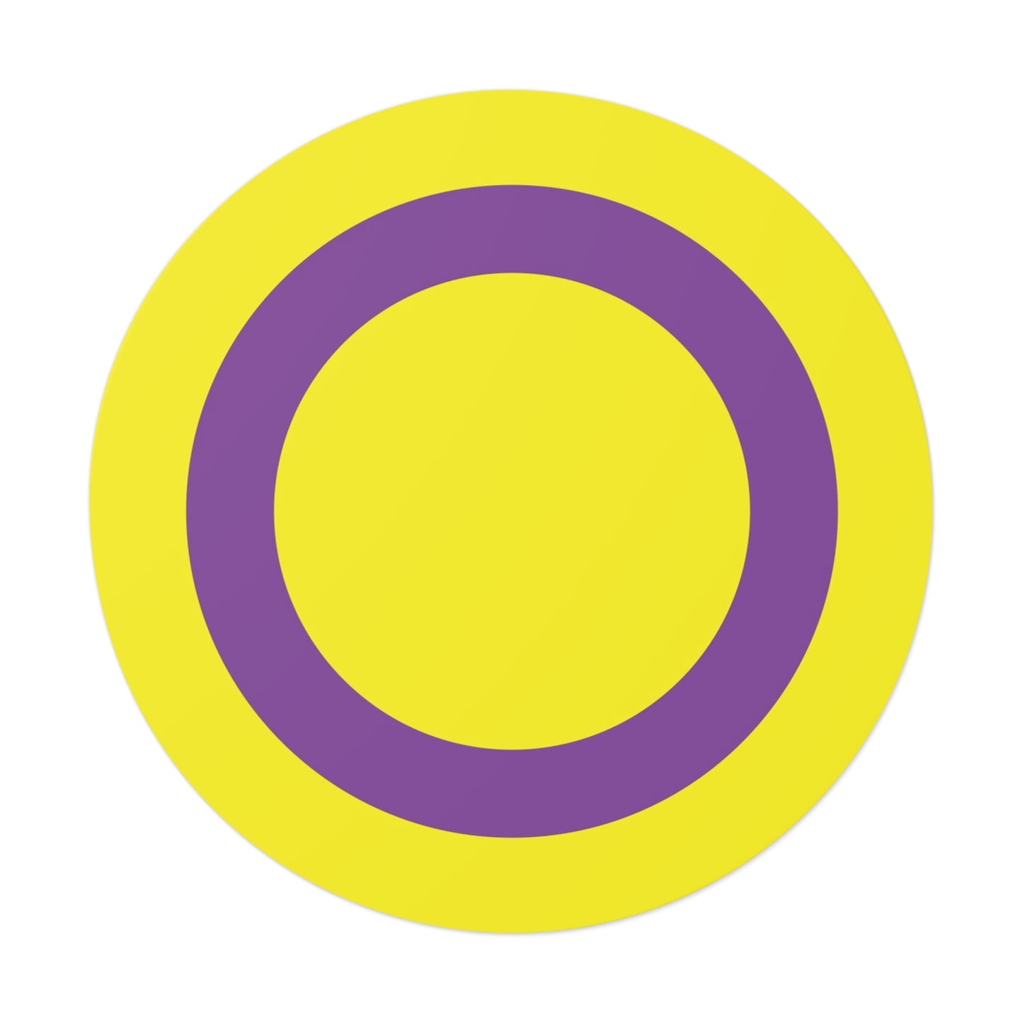 Intersex Pride Flag Vinyl Sticker