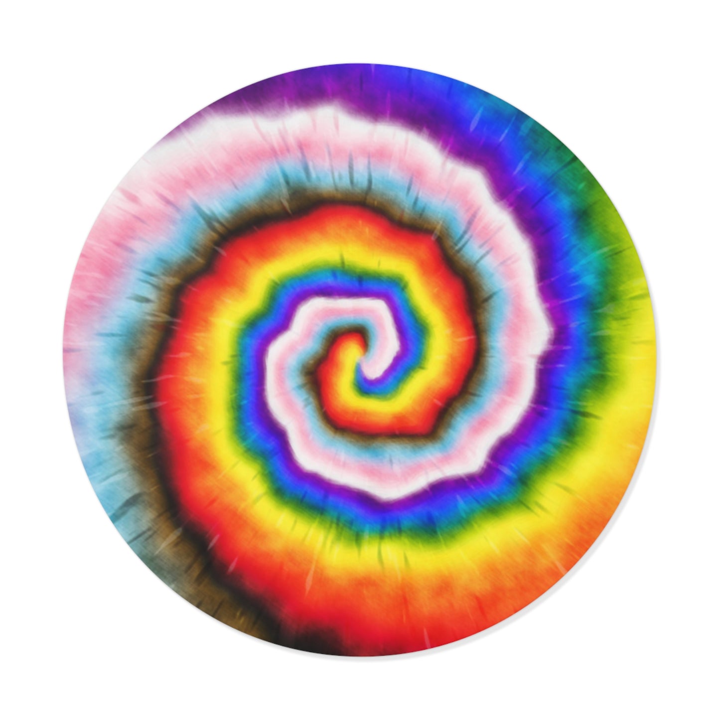 Progress Pride Tie-Dye Vinyl Sticker