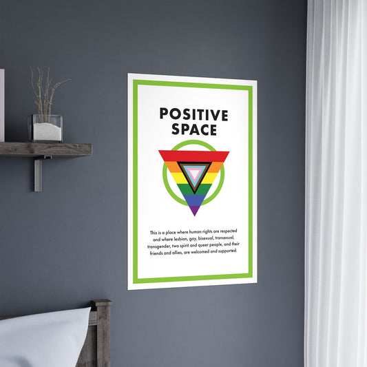 POSITIVE SPACE Poster