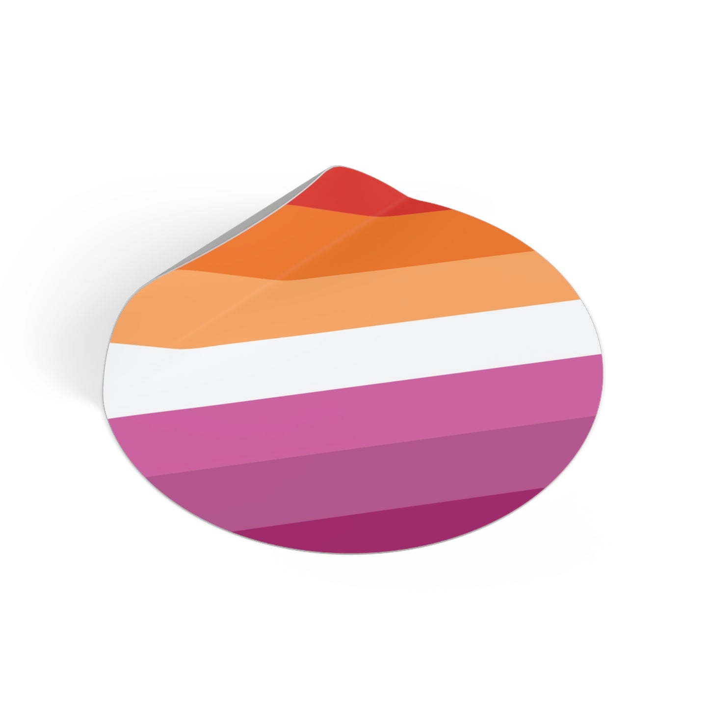 Lesbian Pride Flag Vinyl Sticker
