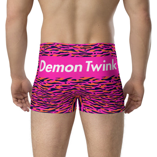 Swimsuit - Demon Twink Fuschia Stripe Deco