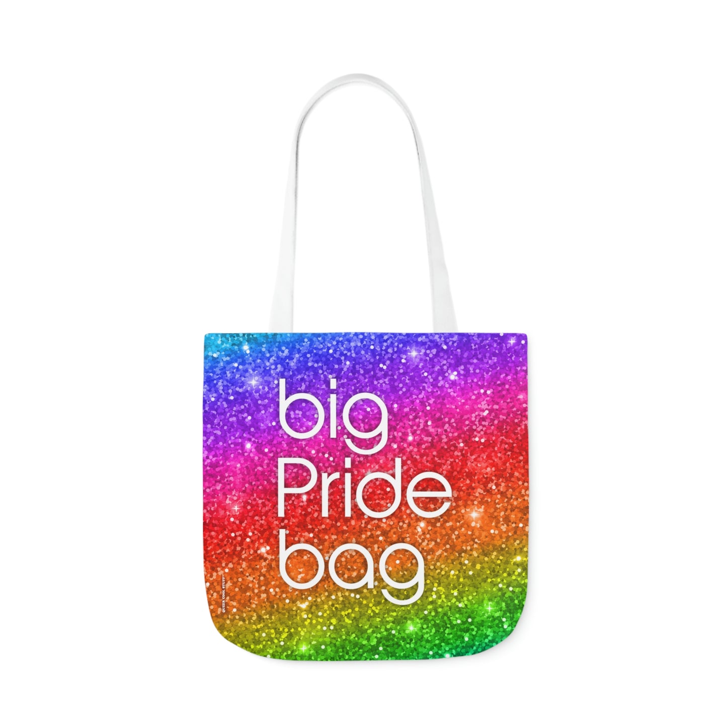 Big Pride Bag - rainbow sparkle glam