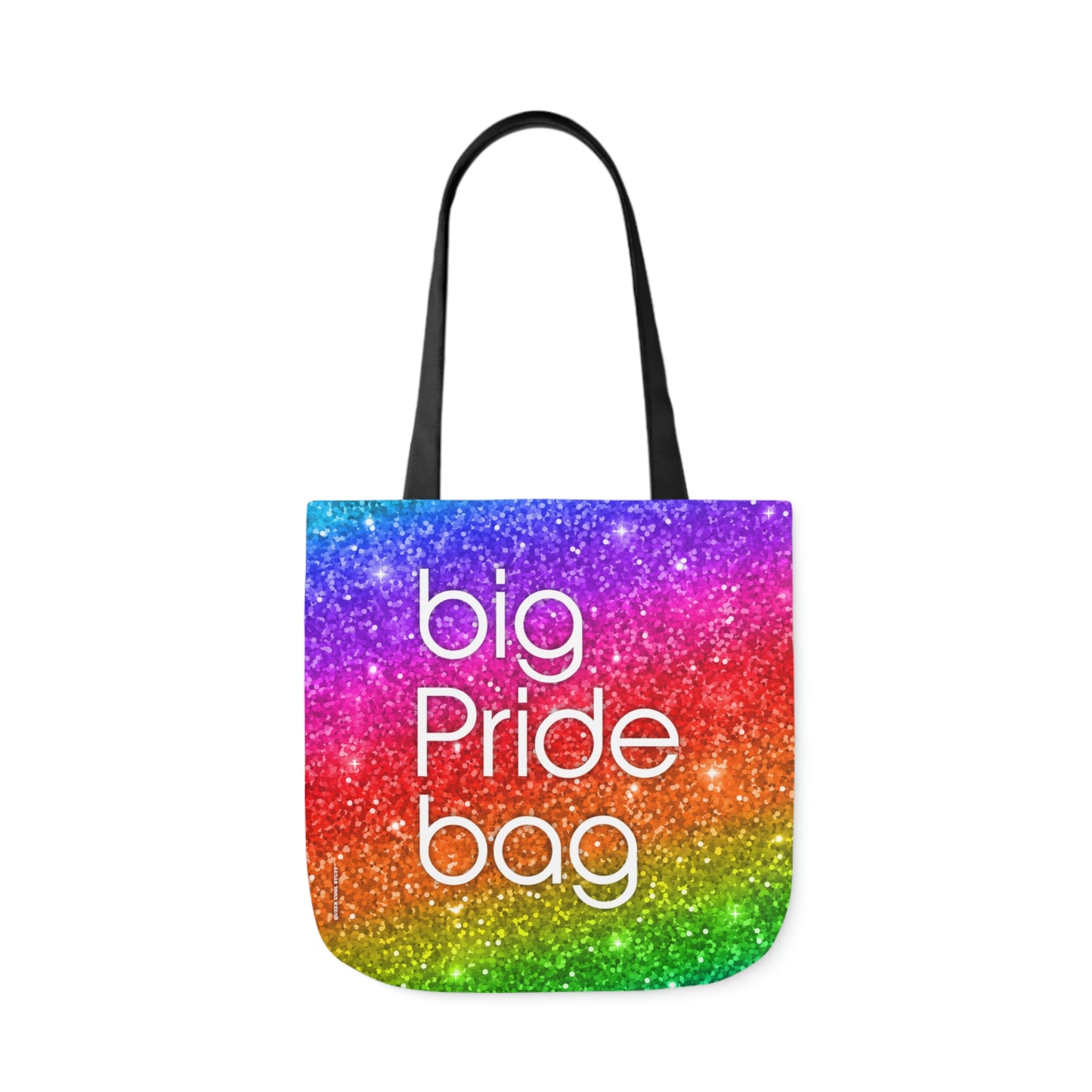 Big Pride Bag - rainbow sparkle glam