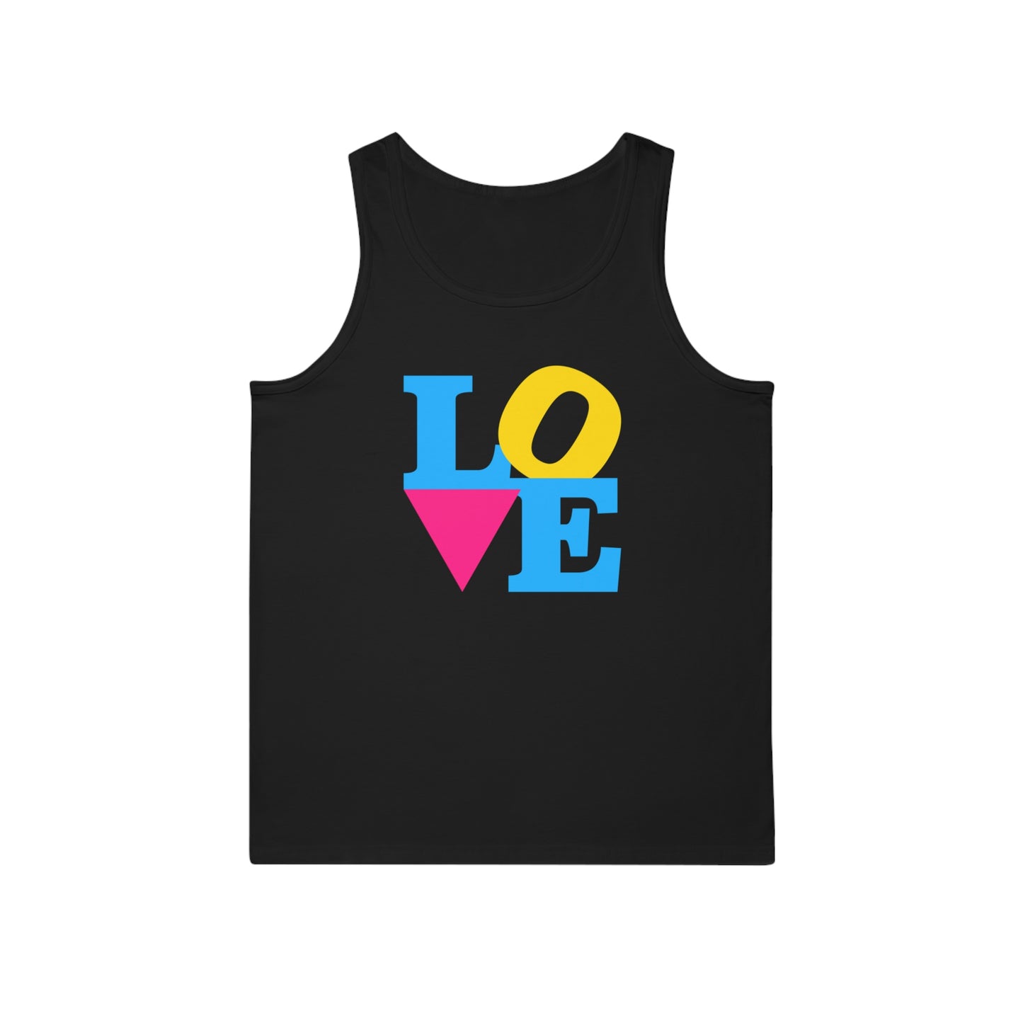 LOVE Tank Top - pansexual color deco