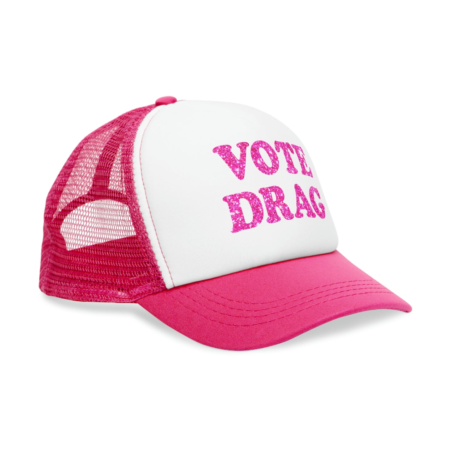 VOTE DRAG Cap - pink deco