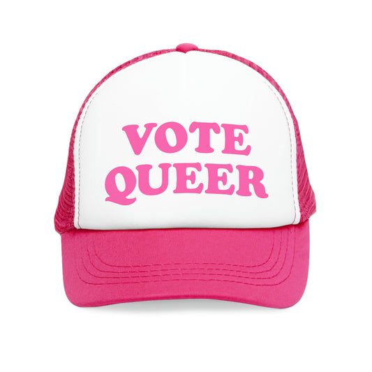 VOTE QUEER Cap - pink deco